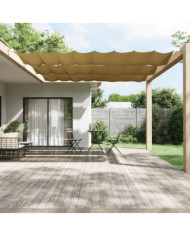 Auvent vertical Beige 180x600 cm Tissu oxford | Mobilier & Déco