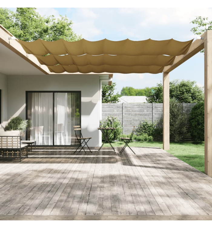 Auvent vertical Beige 140x800 cm Tissu oxford | Mobilier & Déco