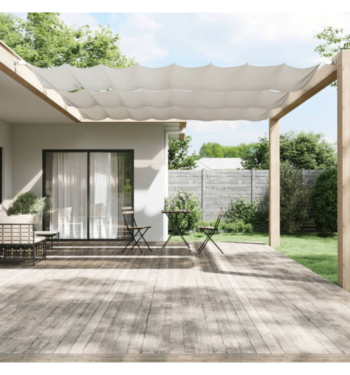 Auvent vertical Blanc 180x600 cm Tissu oxford | Mobilier & Déco