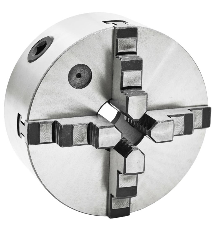 Mandrin de tour auto-centrant à 4 mâchoires 160 mm Acier | Mobilier & Déco