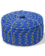 Corde de bateau Polypropylène 14 mm 250 m Bleu | Mobilier & Déco