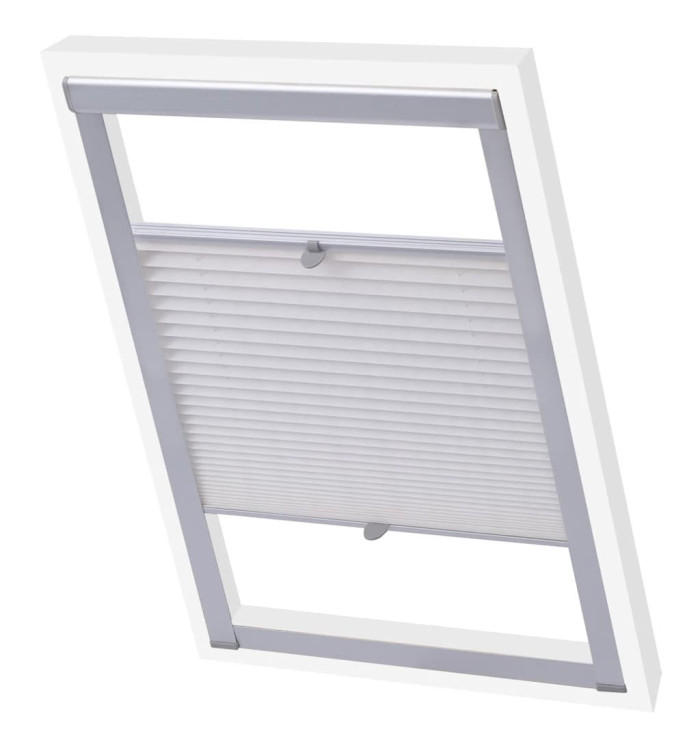 Store plissé Blanc CK04 | Mobilier & Déco