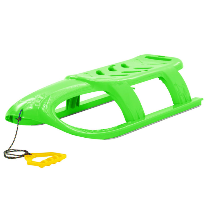 Traîneau pour enfants Vert 102,5x40x23 cm Polypropylène | Mobilier & Déco