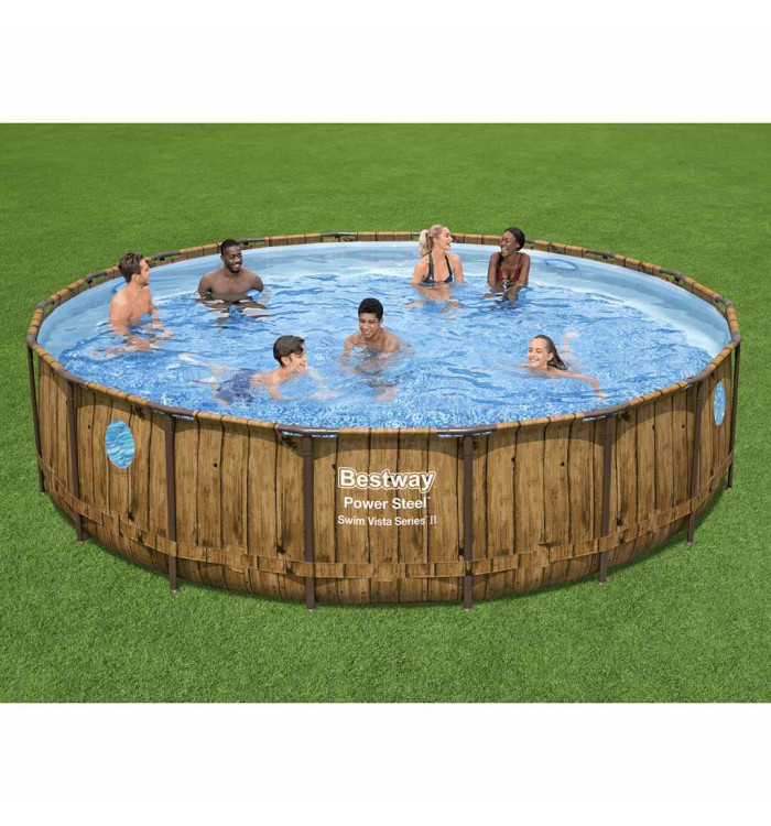 Bestway Ensemble de piscine Power Steel 549x122 cm | Mobilier & Déco