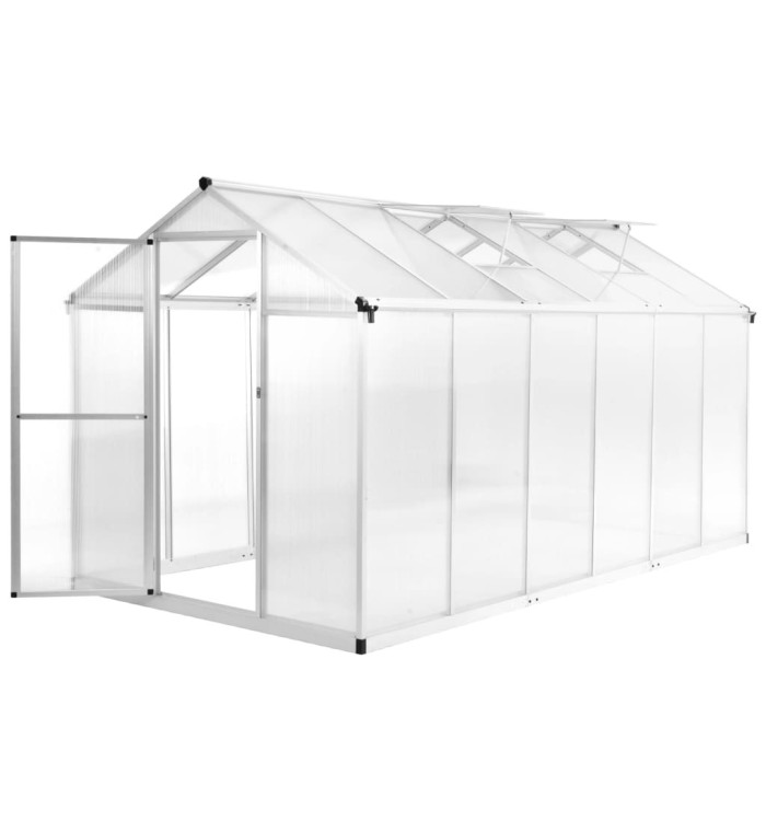 Serre Aluminium 362x190x195 cm 13,41 m³ | Mobilier & Déco