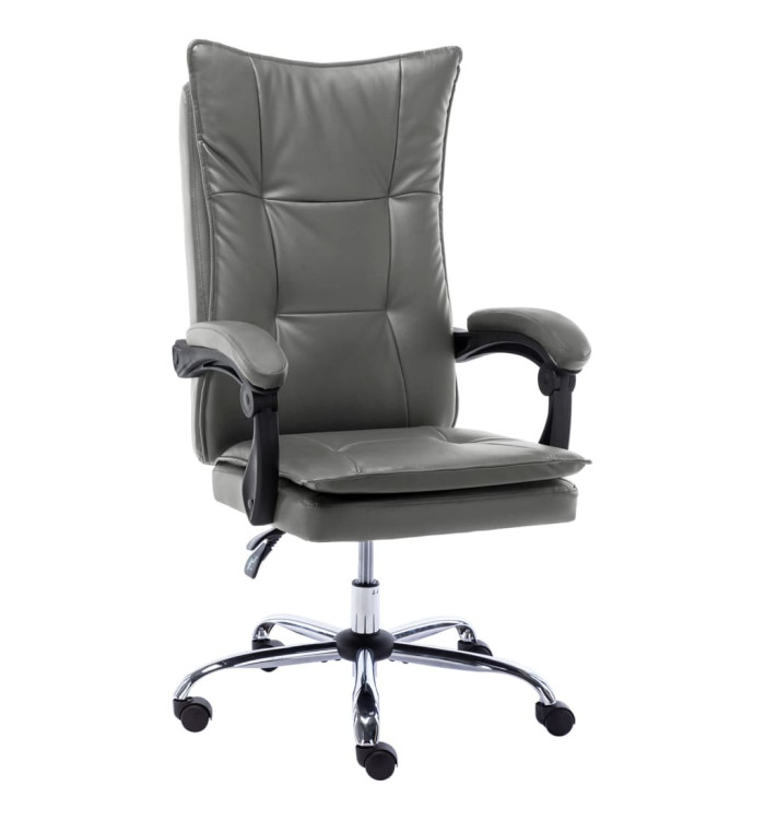 Chaise de bureau Anthracite Similicuir | Mobilier & Déco