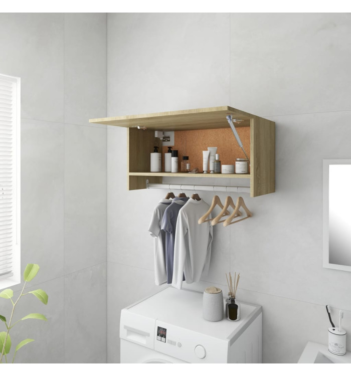 Garde-robe chêne sonoma 70x32,5x35 cm bois d'ingénierie | Mobilier & Déco