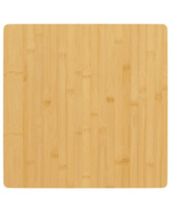 Dessus de table 60x60x1,5 cm bambou | Mobilier & Déco