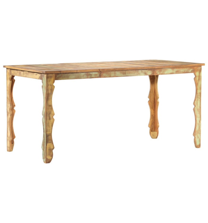 Table de salle à manger 160x80x76cm Bois de récupération massif | Mobilier & Déco