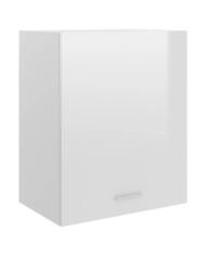 Armoire suspendue "Lyon" Blanc brillant 50x31x60 cm | Mobilier & Déco