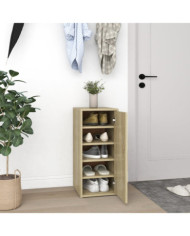 Armoire à chaussures Chêne sonoma 32x35x70 cm Aggloméré | Mobilier & Déco