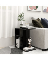 Table d'appoint Noir 50x30x50 cm Bois d’ingénierie | Mobilier & Déco