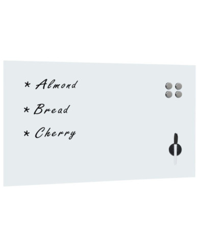 Tableau noir magnétique mural Verre 120x60 cm | Mobilier & Déco