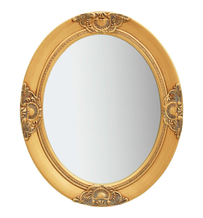 Miroir mural style baroque 50x60 cm Doré | Mobilier & Déco