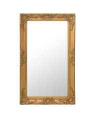 Miroir mural style baroque 50x80 cm Doré | Mobilier & Déco