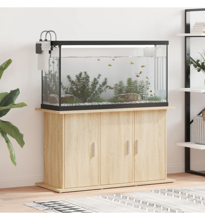 Support d'aquarium chêne sonoma 101x41x58 cm bois d'ingénierie | Mobilier & Déco