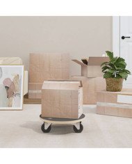 Chariots de transport 2 pcs rond Ø38x11,5 cm 250 kg | Mobilier & Déco