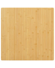 Dessus de table 70x70x4 cm bambou | Mobilier & Déco