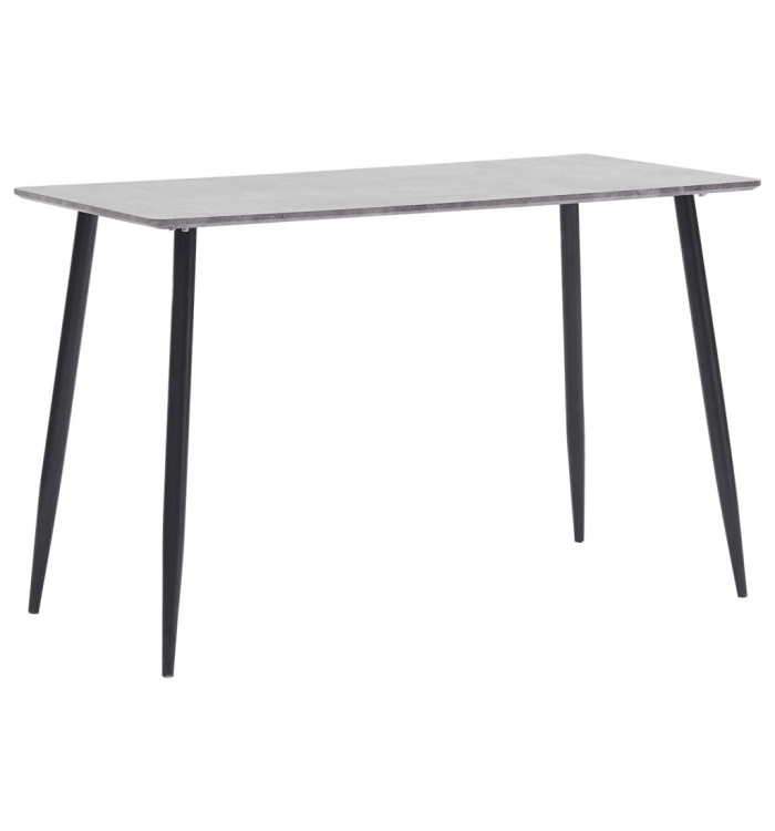 Table de salle à manger Gris 120x60x75 cm MDF | Mobilier & Déco