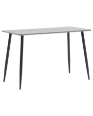 Table de salle à manger Gris 120x60x75 cm MDF | Mobilier & Déco