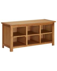 Étagère à chaussures 90x37x45 cm Bois de chêne solide | Mobilier & Déco