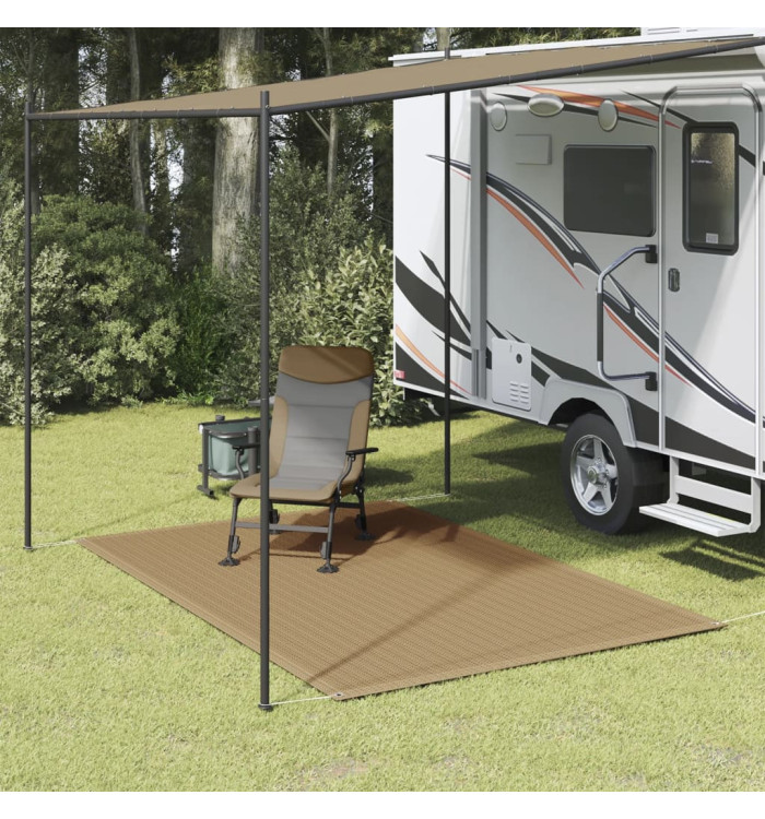 Tapis de tente 200x300 cm Taupe | Mobilier & Déco
