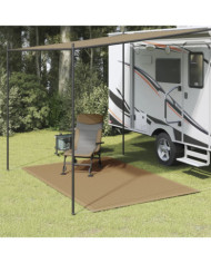 Tapis de tente 200x300 cm Taupe | Mobilier & Déco