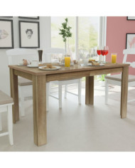 Table à manger 140x80x75 cm chêne | Mobilier & Déco