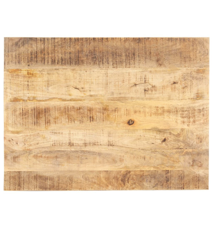 Dessus de table Bois de manguier solide 15-16 mm 90x60 cm | Mobilier & Déco