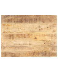 Dessus de table Bois de manguier solide 15-16 mm 90x60 cm | Mobilier & Déco