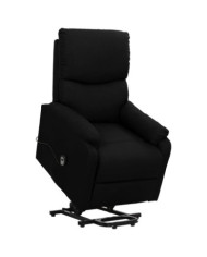 Fauteuil Noir Tissu | Mobilier & Déco