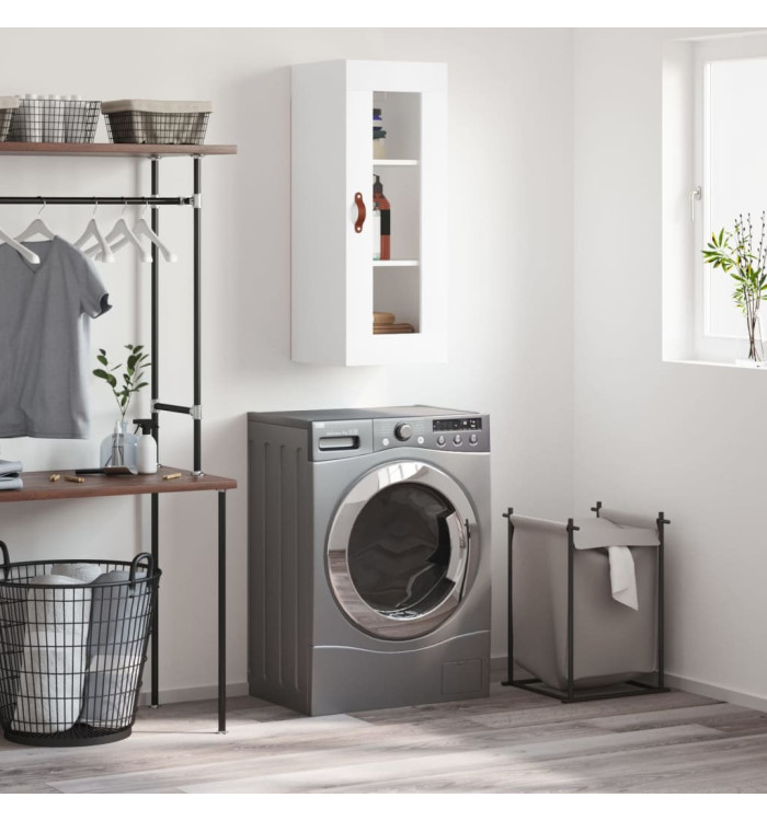 Armoire murale blanc 34,5x34x90 cm | Mobilier & Déco