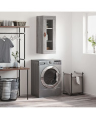 Armoire murale sonoma gris 34,5x34x90 cm | Mobilier & Déco