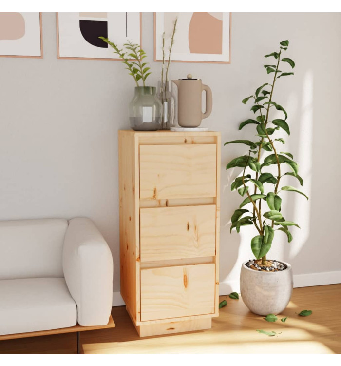 Buffet 32x34x75 cm Bois massif de pin | Mobilier & Déco