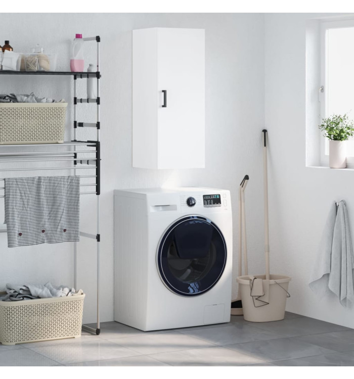 Armoire murale blanc 34,5x34x90 cm | Mobilier & Déco