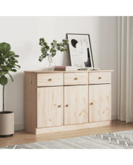 Buffet ALTA 112x35x73 cm bois massif de pin | Mobilier & Déco