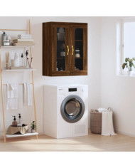 Armoire murale chêne marron 69,5x34x90 cm | Mobilier & Déco