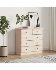 Commode ALTA 77x35x73 cm bois massif de pin | Mobilier & Déco