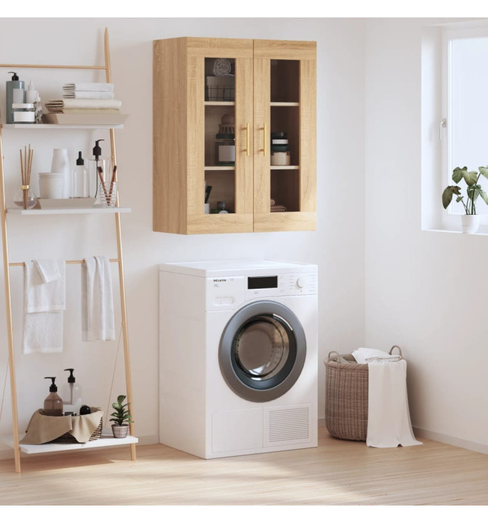 Armoire murale chêne sonoma 69,5x34x90 cm | Mobilier & Déco