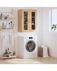 Armoire murale chêne sonoma 69,5x34x90 cm | Mobilier & Déco