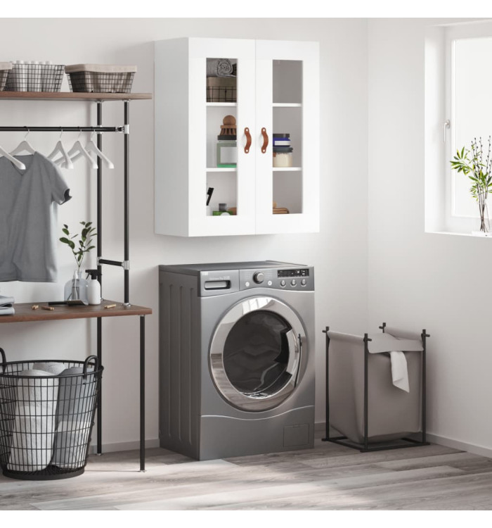 Armoire murale blanc 69,5x34x90 cm | Mobilier & Déco