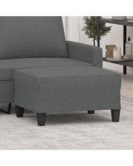 Repose-pied Gris foncé 70x55x41 cm Tissu | Mobilier & Déco