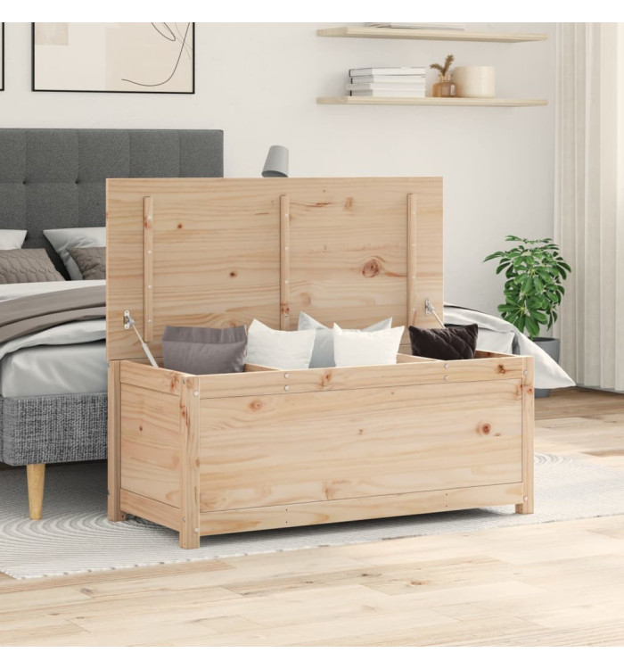 Boîte de rangement 110x50x45,5 cm Bois massif de pin | Mobilier & Déco