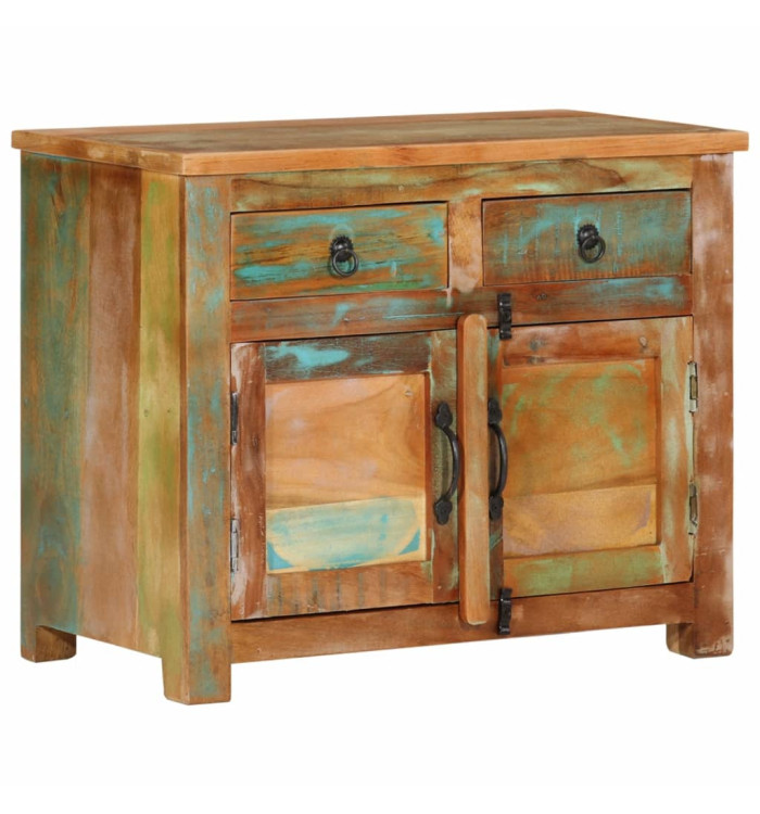 Buffet 68x35x55 cm bois massif de récupération | Mobilier & Déco