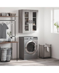Armoire murale sonoma gris 69,5x34x90 cm | Mobilier & Déco