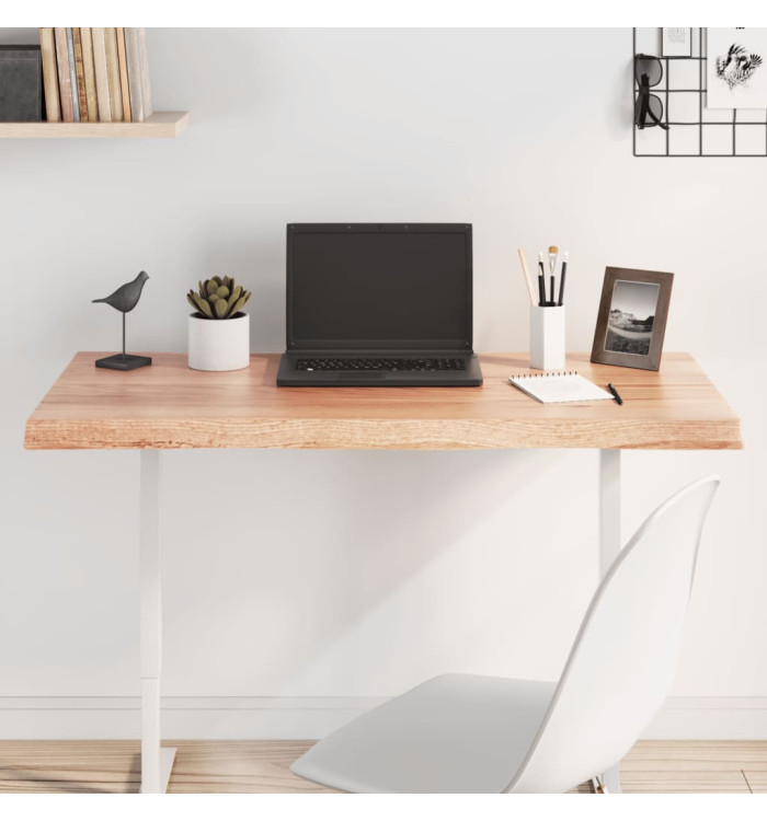Dessus de table bois massif traité bordure assortie | Mobilier & Déco