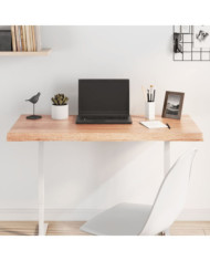 Dessus de table bois massif traité bordure assortie | Mobilier & Déco