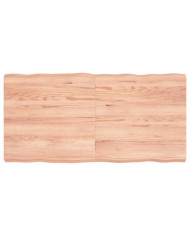 Dessus de table bois massif traité bordure assortie | Mobilier & Déco