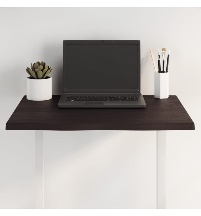 Dessus de table bois chêne massif traité bordure assortie | Mobilier & Déco