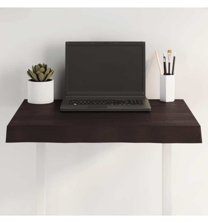 Dessus de table bois massif traité bordure assortie | Mobilier & Déco